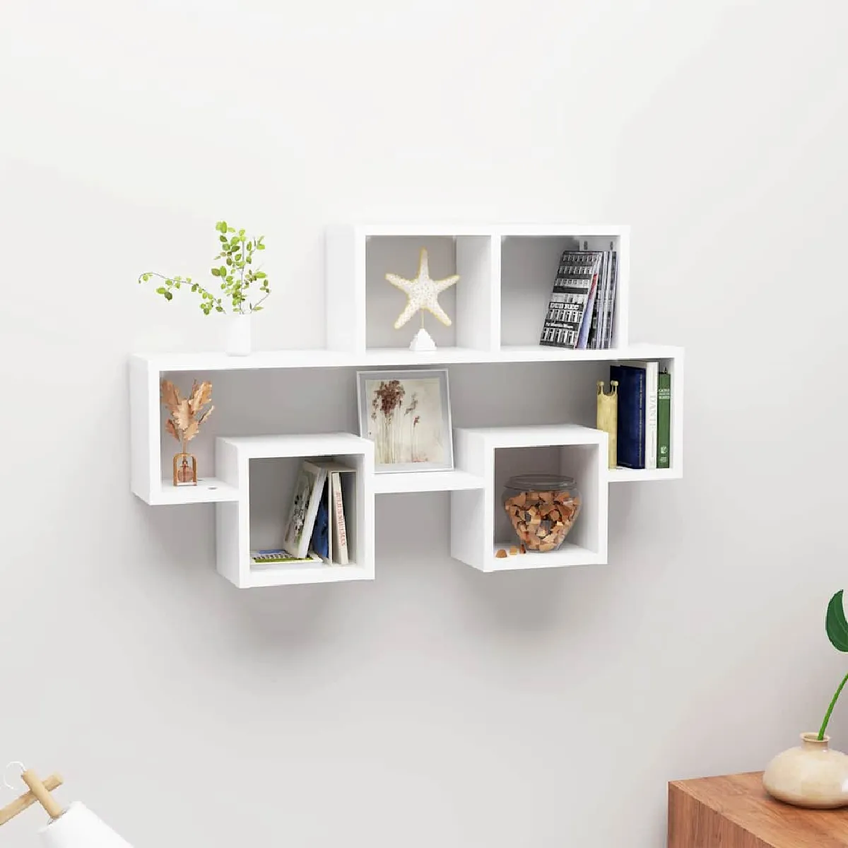 vidaXL Étagère Murale Forme d'Auto