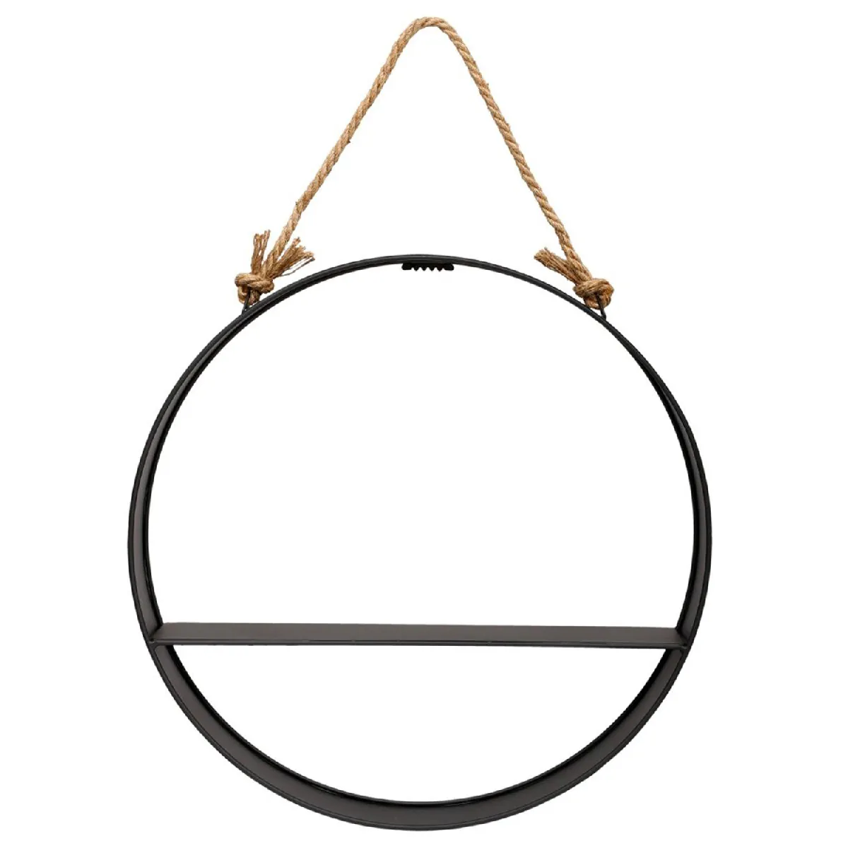 Pegane Étagère murale sphère - Noir