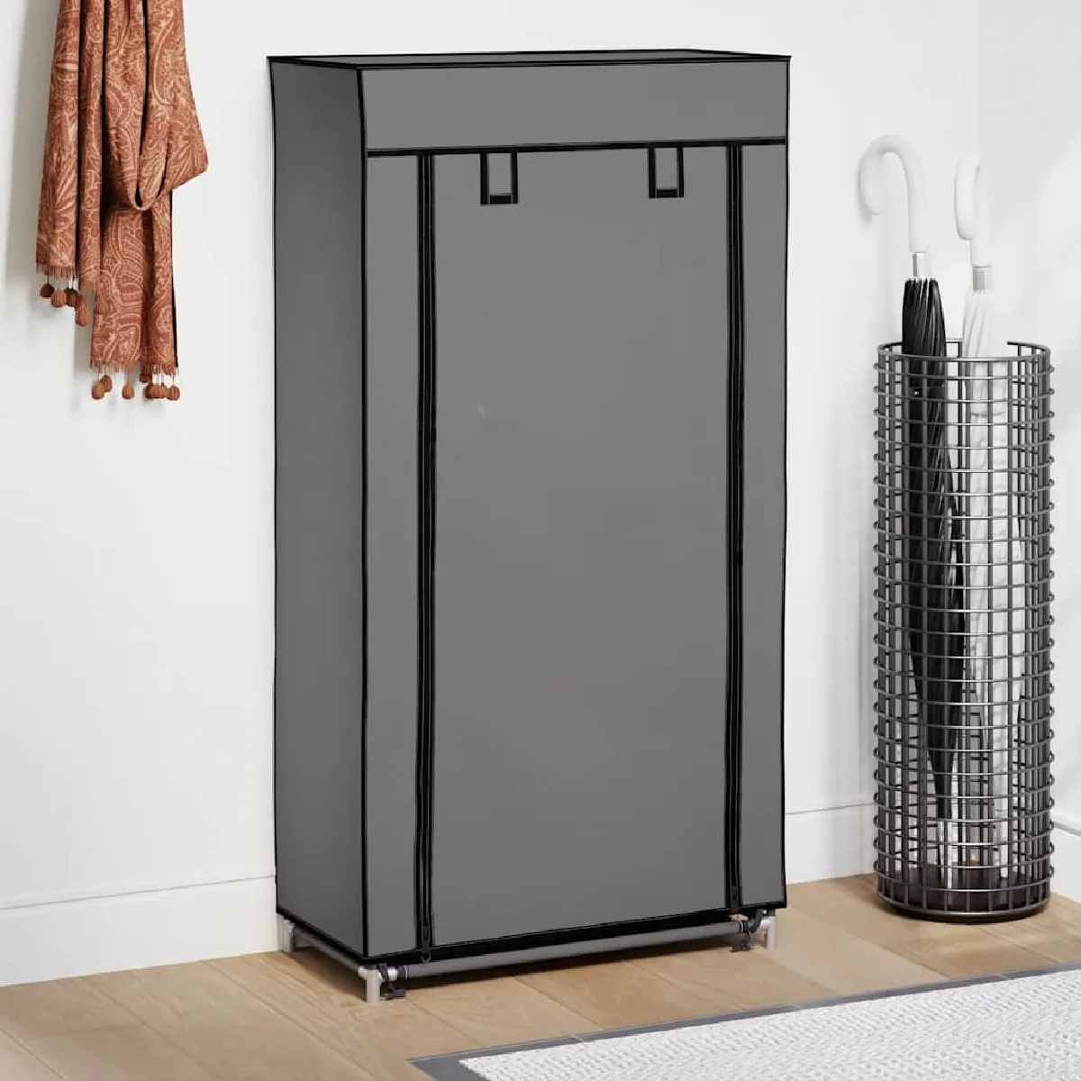vidaXL Armoire à chaussures avec housse - vue 3