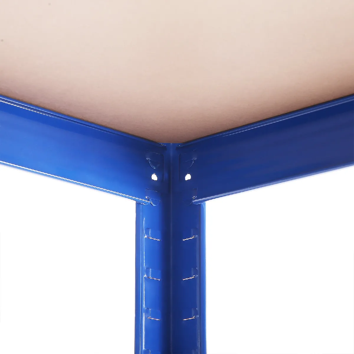 Helloshop26 Étagère charge lourde métallique - Bleu