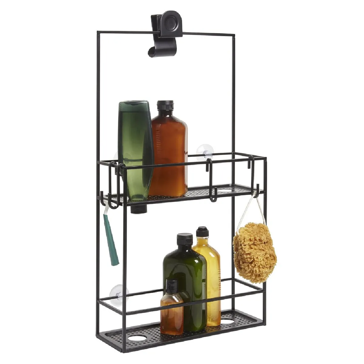Umbra étagère de douche Cubiko - Noir Umbra étagère de douche Cubiko - Noir
