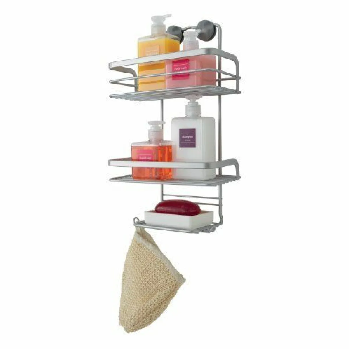 Metaltex Étagère murale Viva - Gris Metaltex Étagère murale Viva - Gris