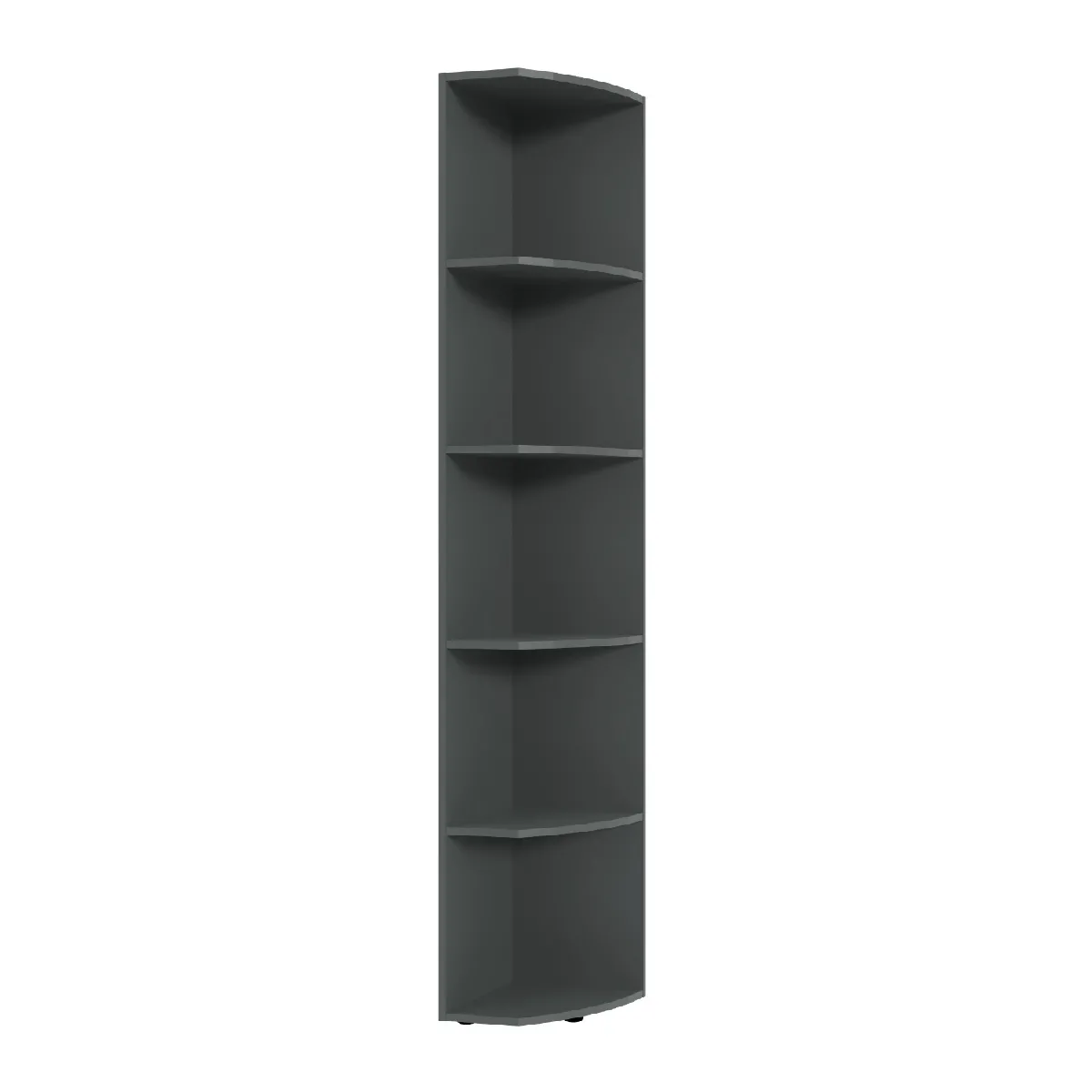 Pegane Étagère colonne - Graphite