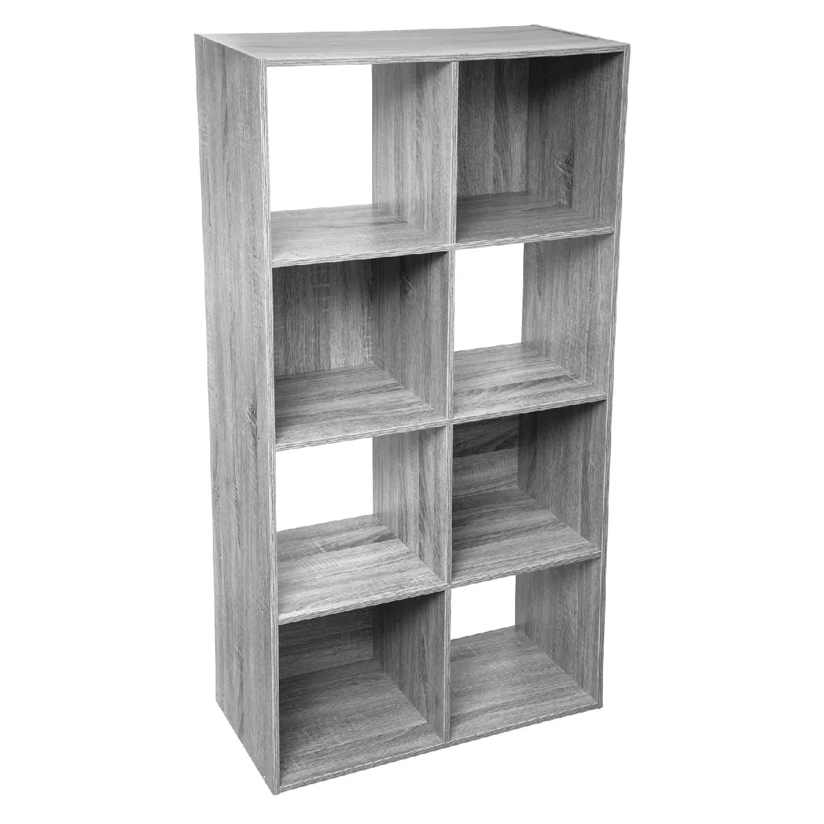 Etag&egrave;re cube design Mix'n modul - L. 67 x H. 134 cm - Gris