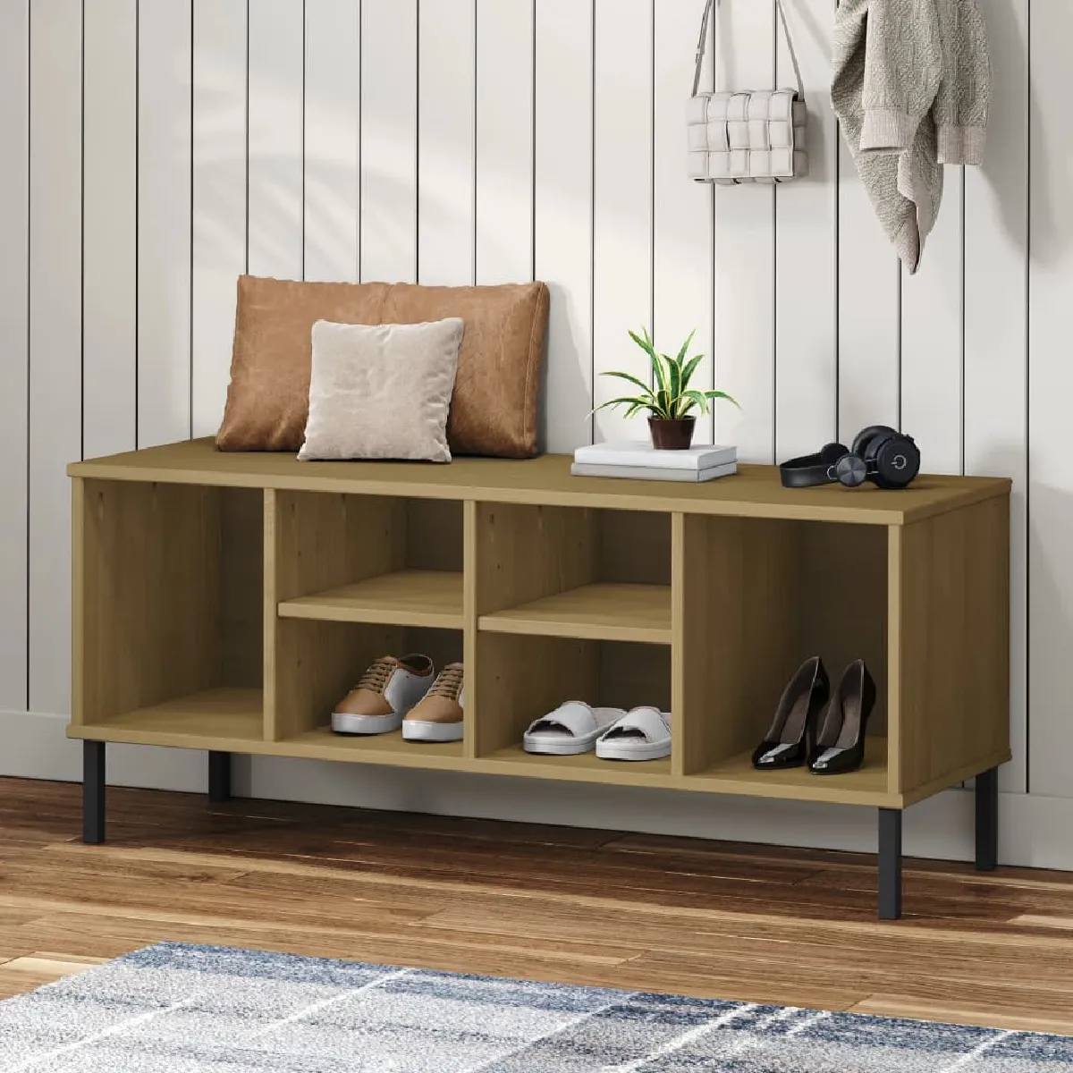 vidaXL Étagère à chaussures OSLO