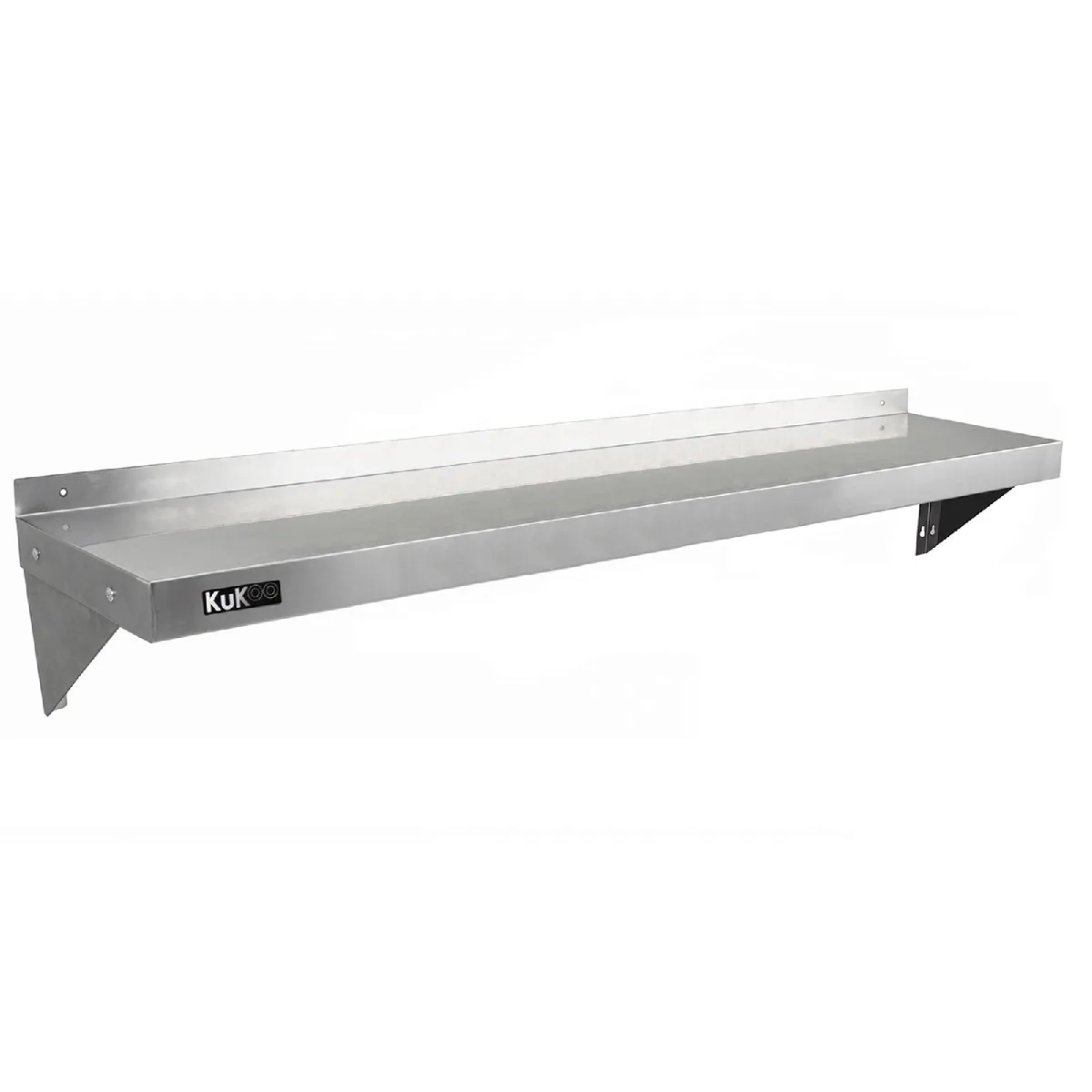 Monstershop Étagère murale inox - Argent