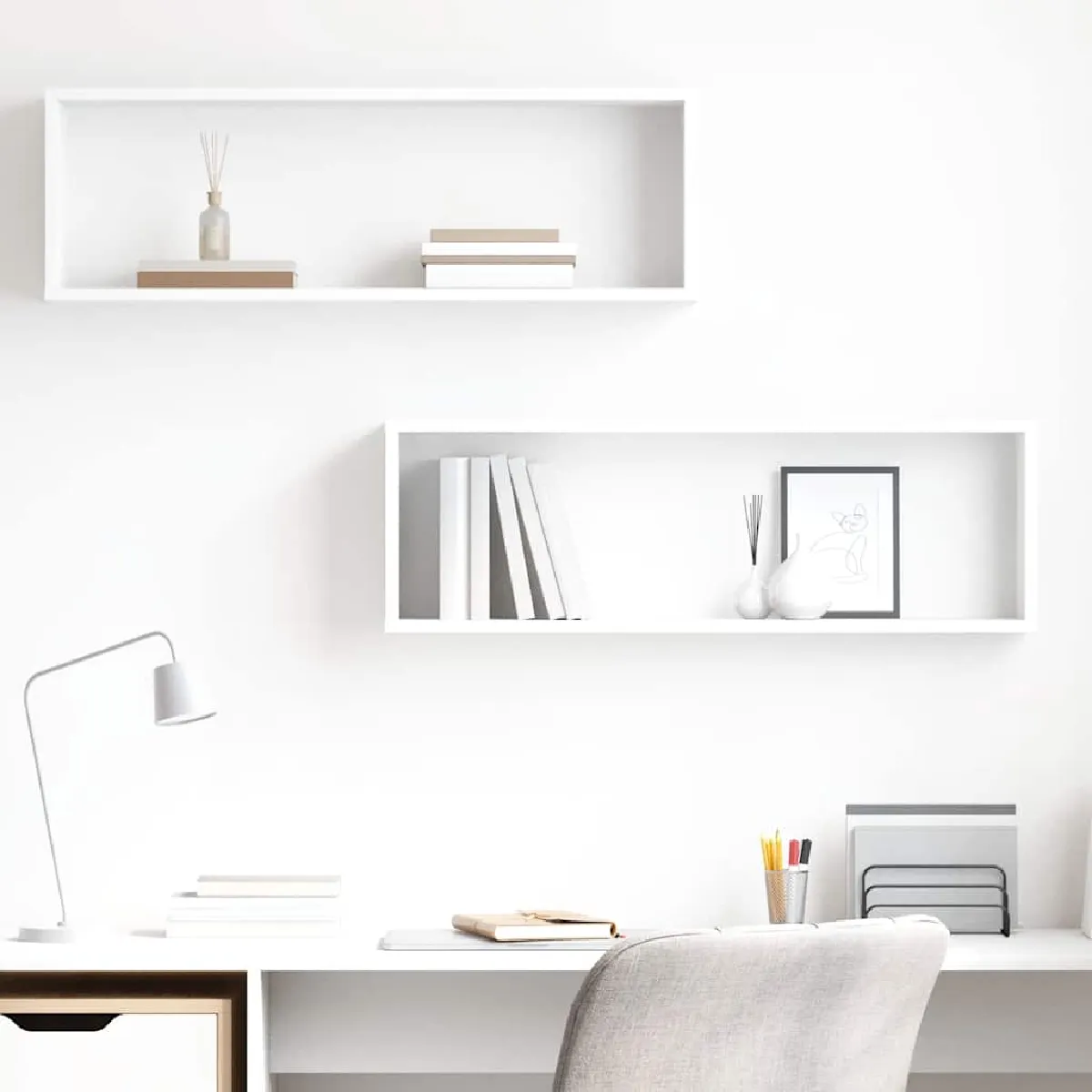 VIDAXL Étagères cube murales - vue 1