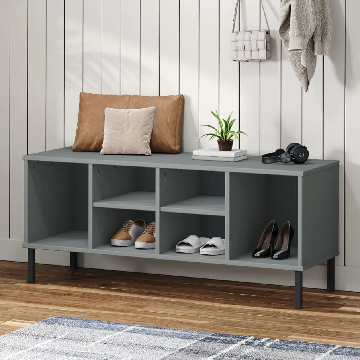 vidaXL Étagère à chaussures OSLO - vue 2