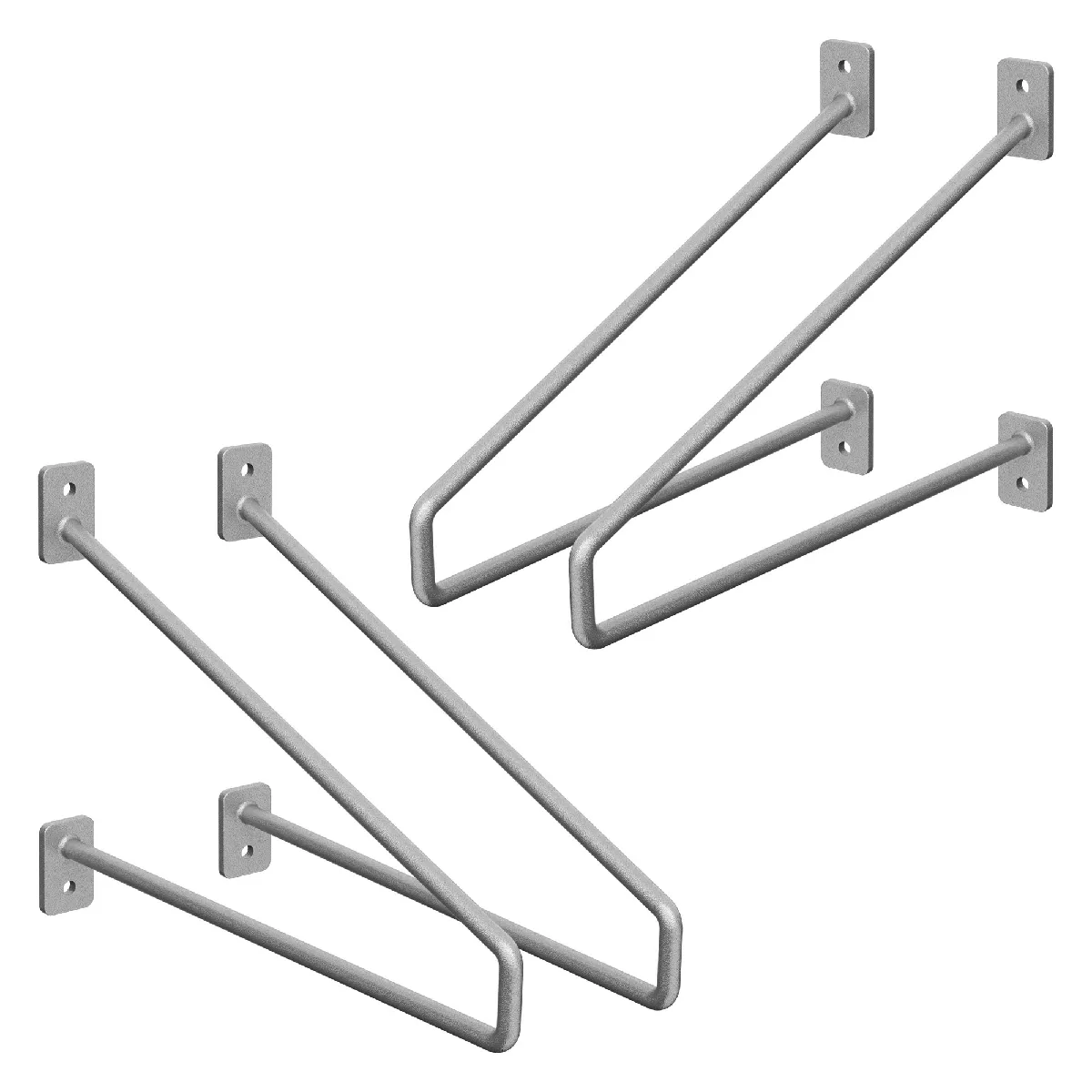 Ml design Supports d'étagère murale - vue 6