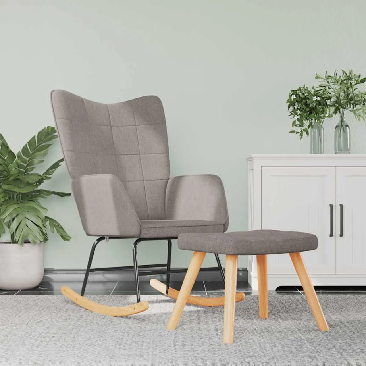 Non Communiqué Marron Chaise Vidaxl En Bois Massif Interieur H. 98 Cm - Image 3