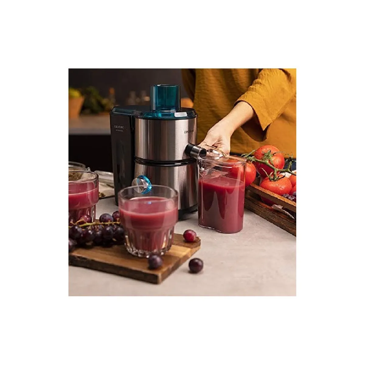 CECOTEC  Juice&Fresh 400 Titan - Noir