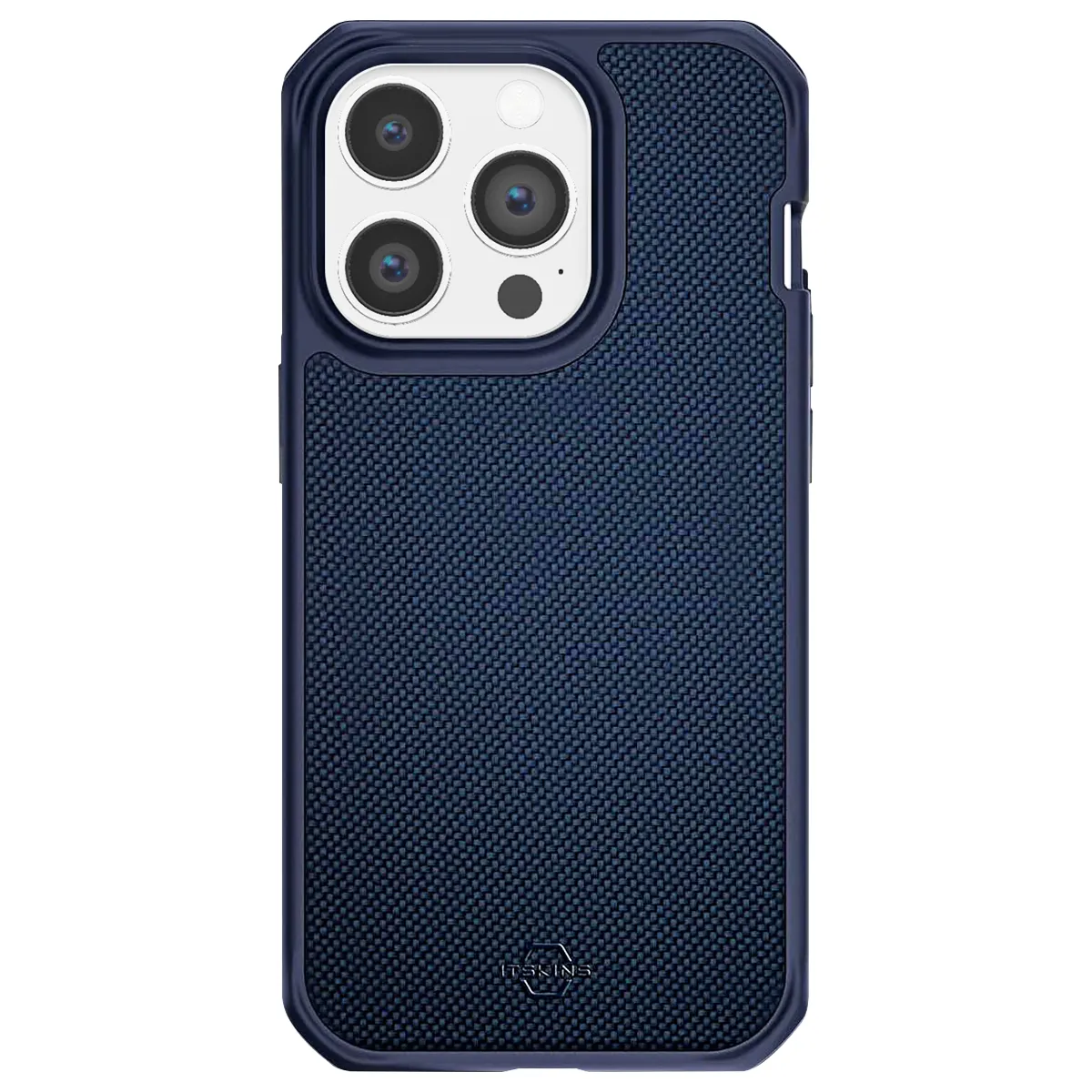 Itskins Bleu Coque Pour Iphone 14 Pro Renforcée Ballistic Nylon R