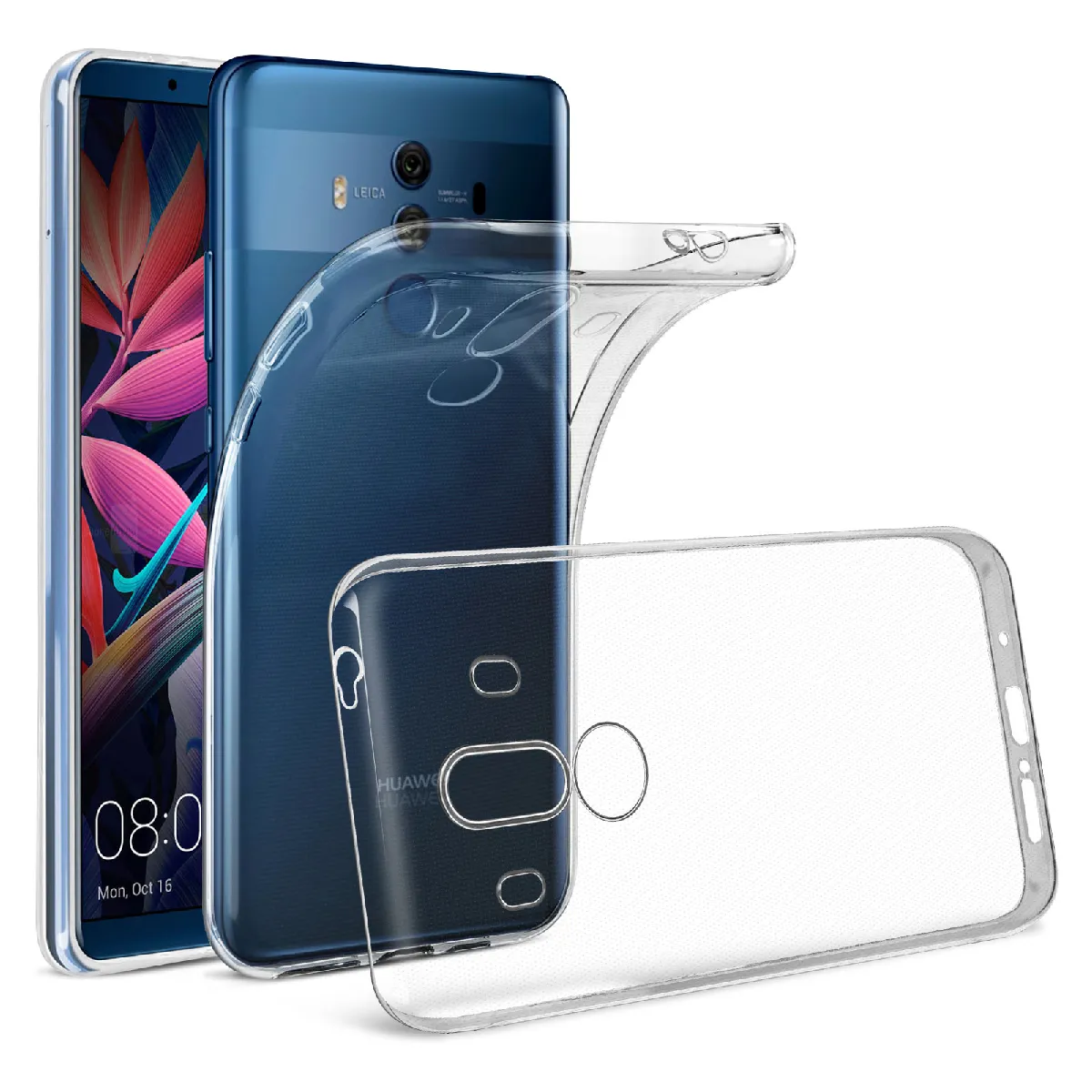 Coque Gel TPU Souple Transparente Anti-Choc Pour Huawei Mate 10 Pro | Neuf Novago