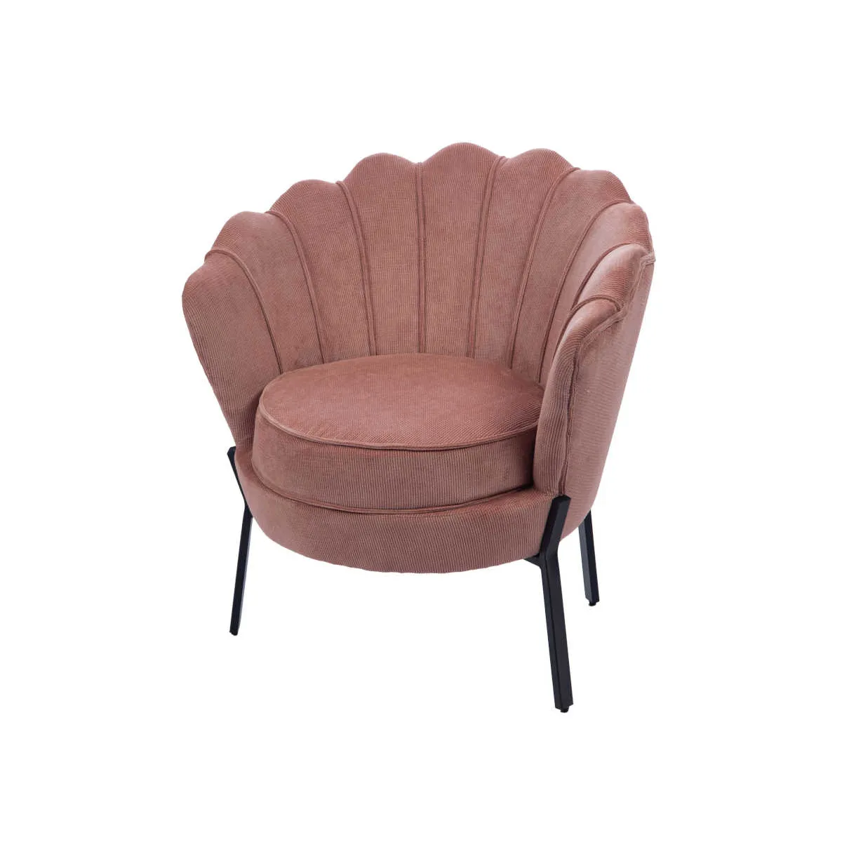 Amadeus Fauteuil coque tissu - Moutarde Amadeus Fauteuil coque tissu - Moutarde