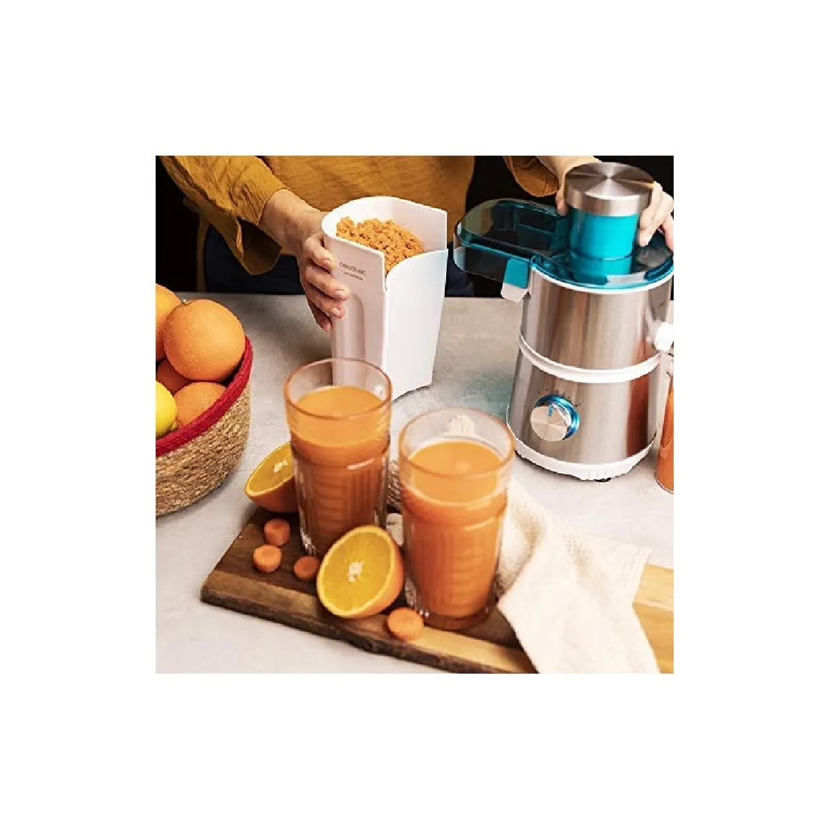 CECOTEC  Juice&Fresh 400 Titan White