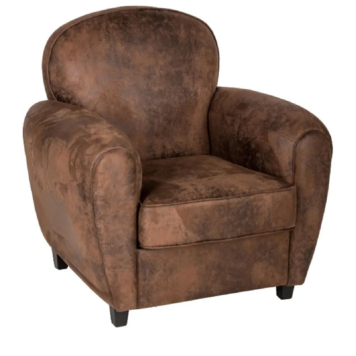 Pegane Fauteuil vintage - Marron