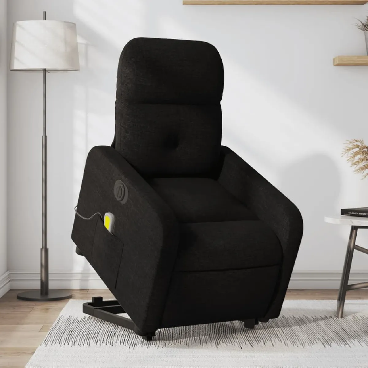 Vidaxl Noir Fauteuil De Massage