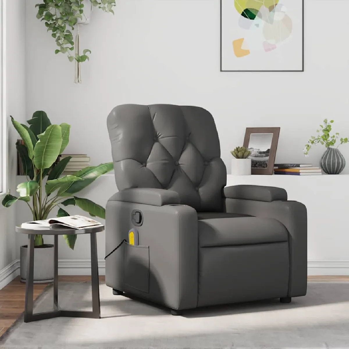 vidaXL Fauteuil de massage inclinable - vue 5