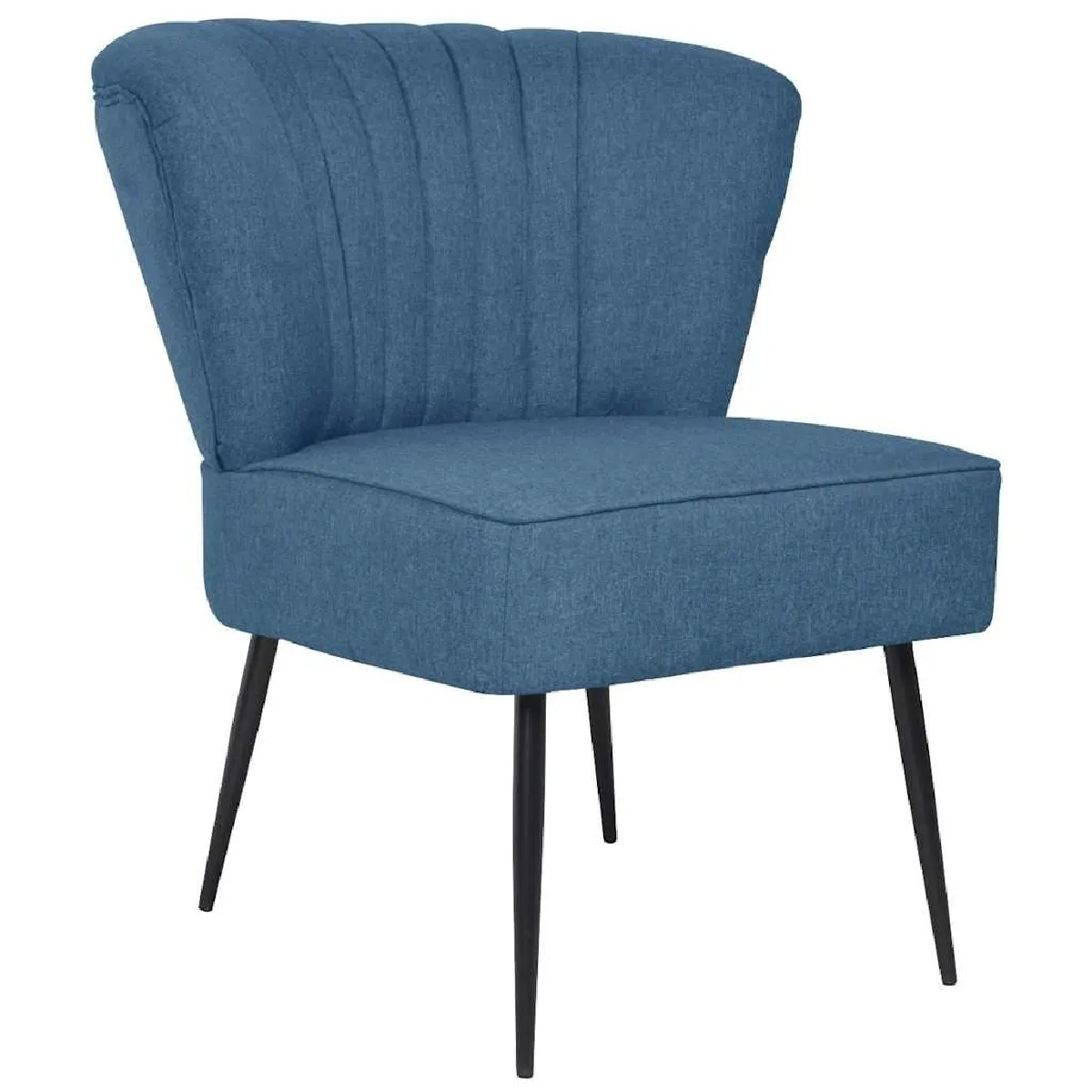 Chaise de cocktail VidaXL - Vert Tissu