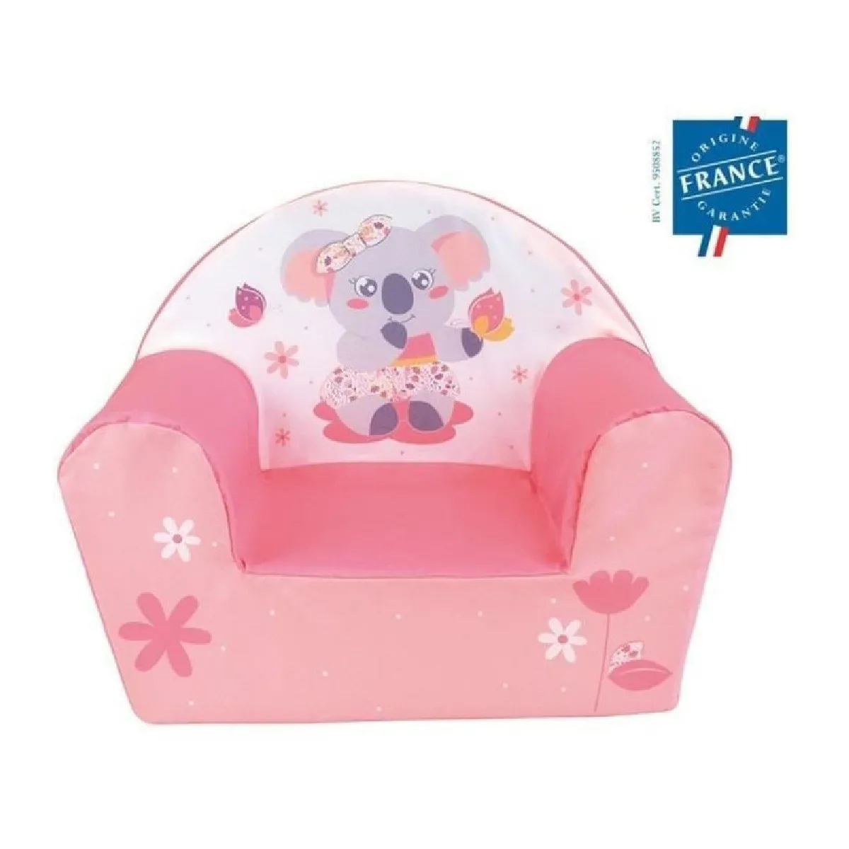 Fun house Fauteuil club enfant Mimi Koala - Rose