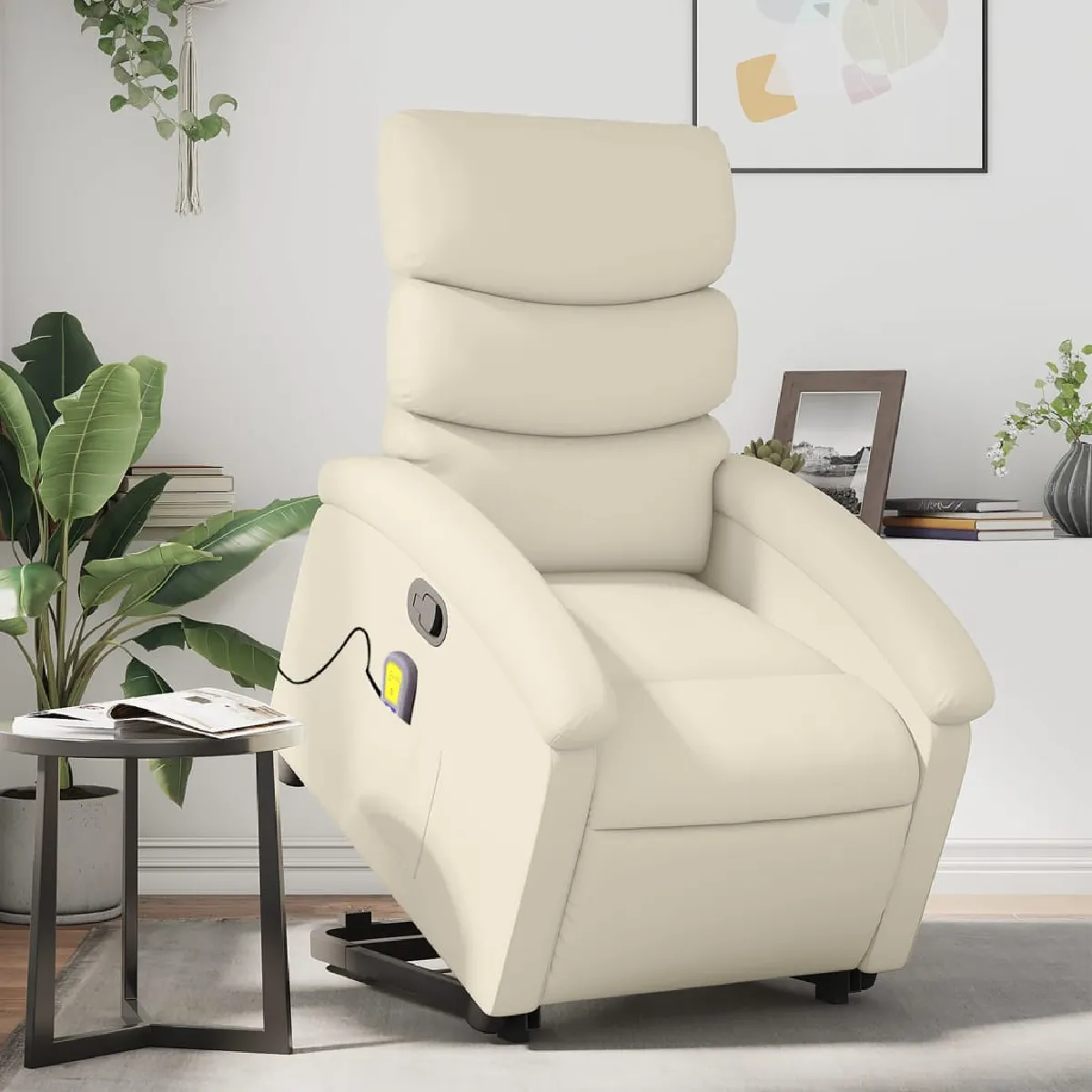 Vidaxl Fauteuil De Massage - Crème