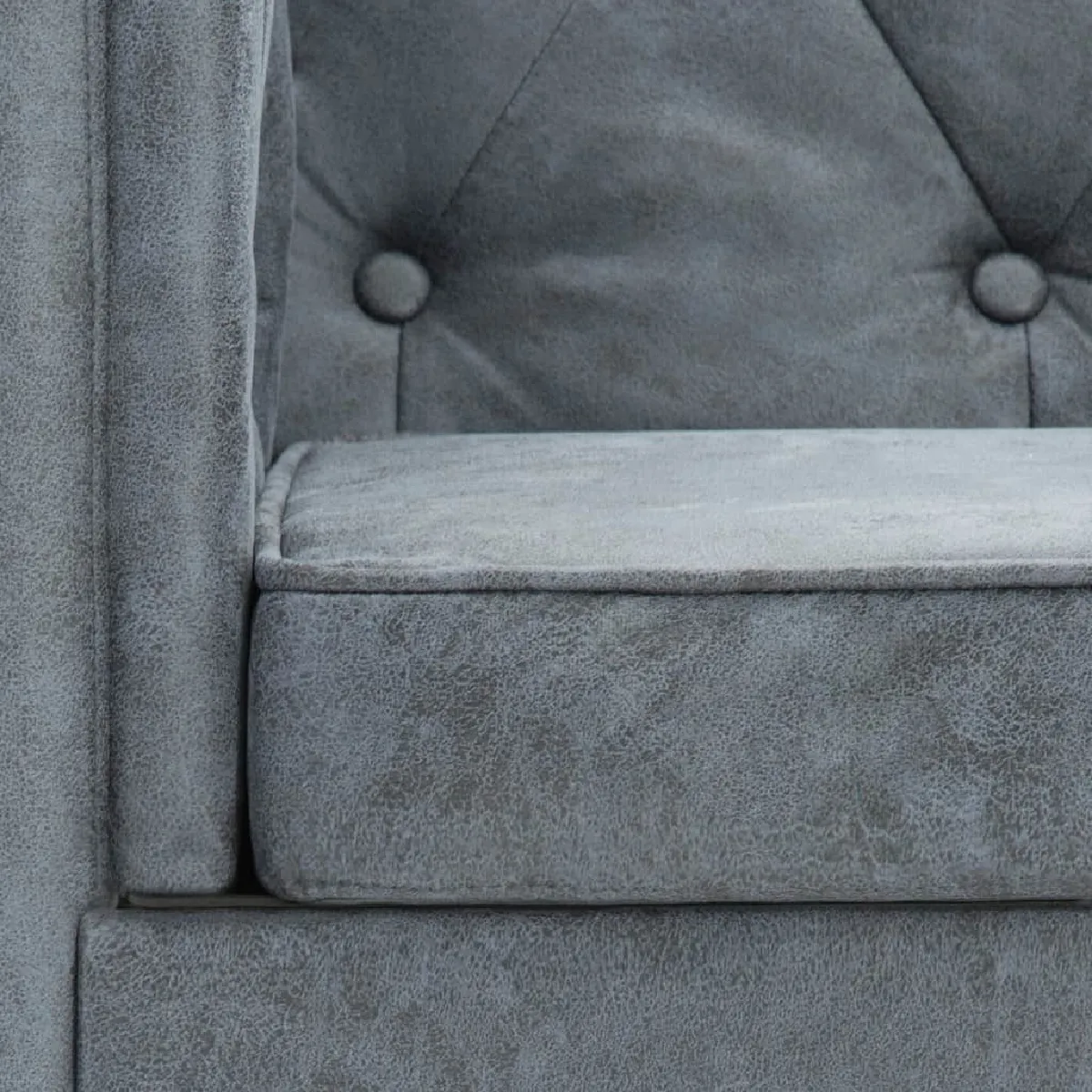Helloshop26 Fauteuil lounge - Gris Helloshop26 Fauteuil lounge - Gris