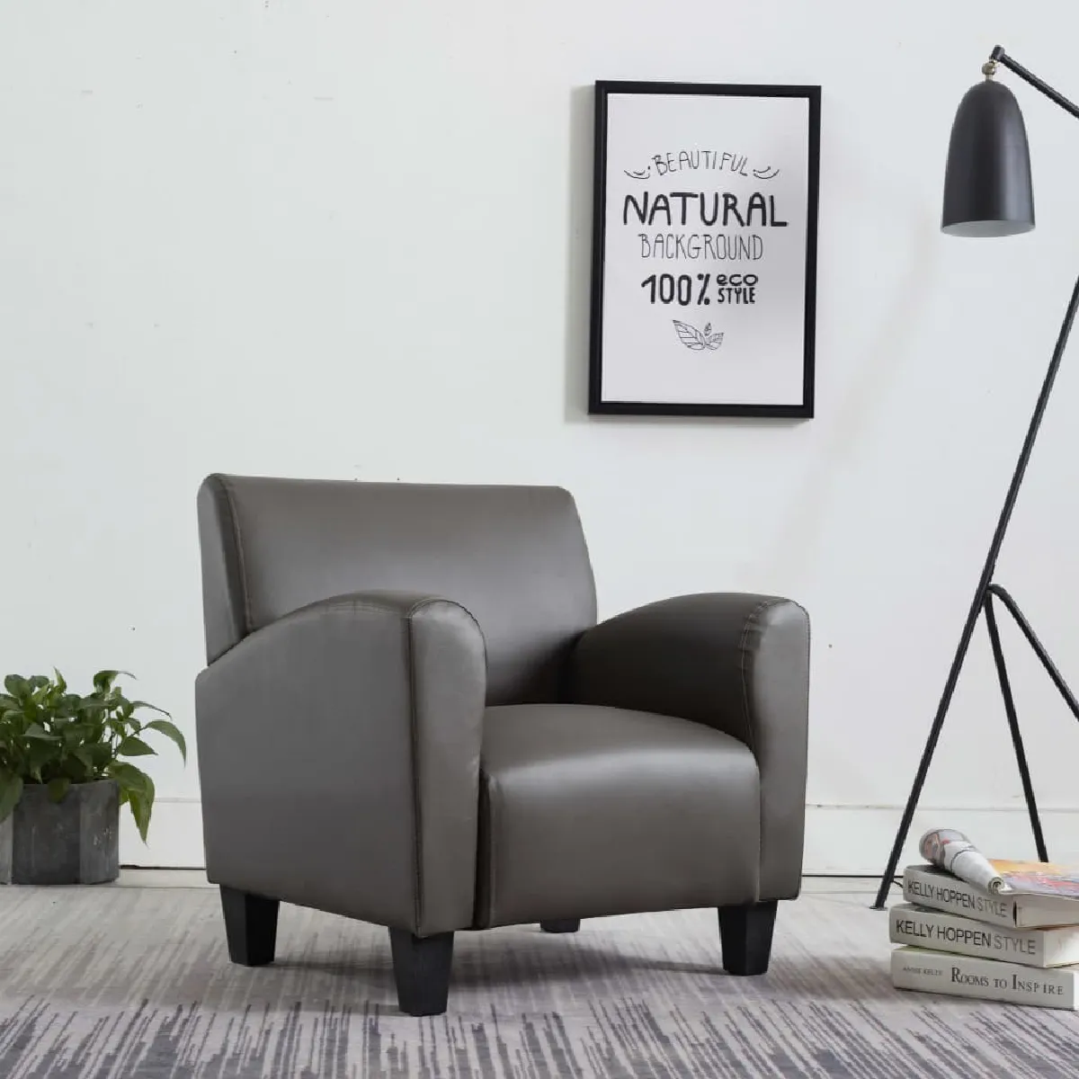 Vidaxl Gris Chaise