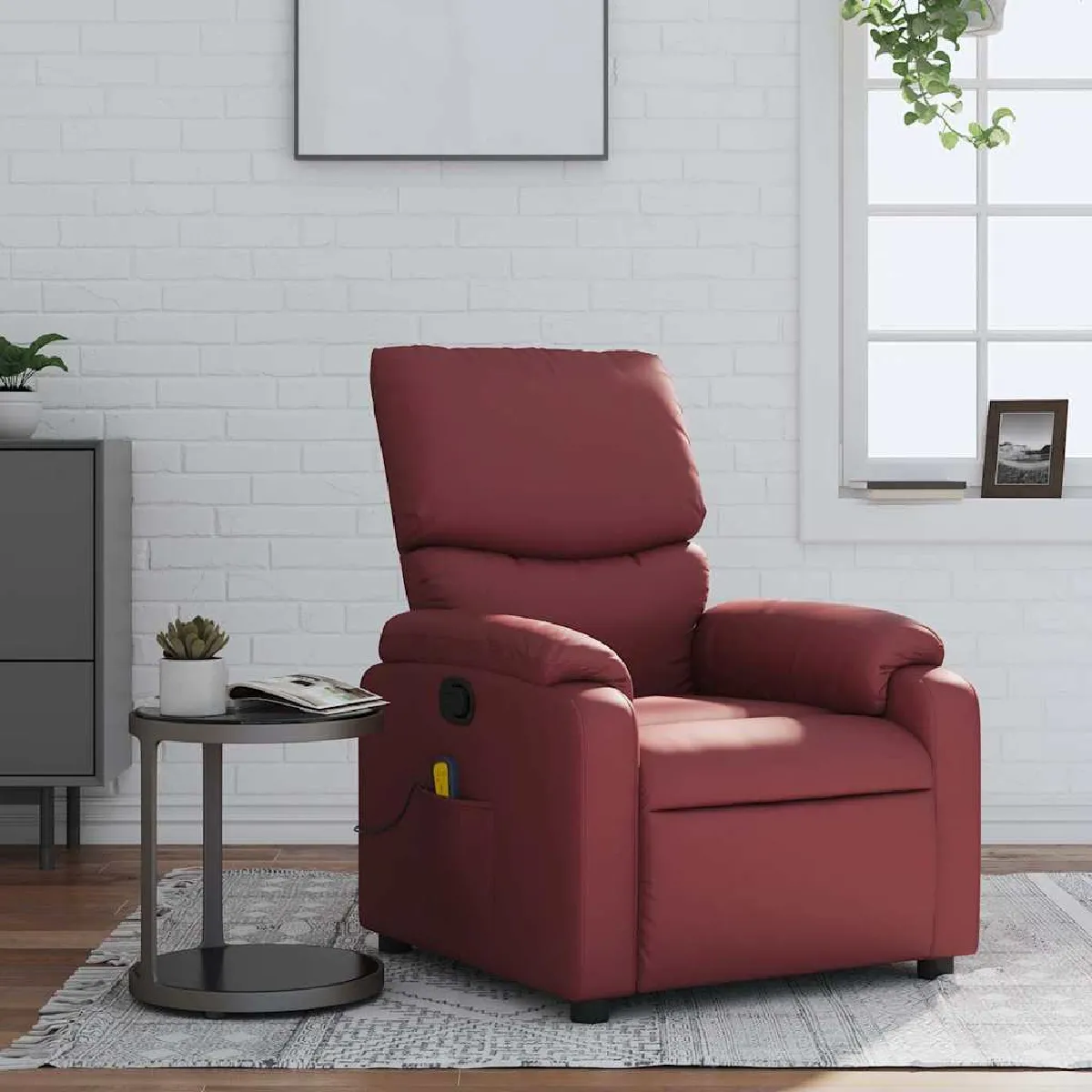 vidaXL Fauteuil de massage inclinable - vue 4