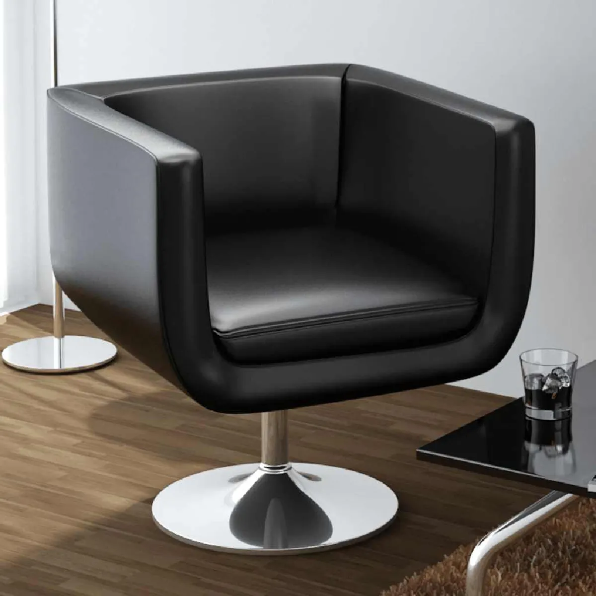 vidaXL Chaise de bar Similicuir - vue 2