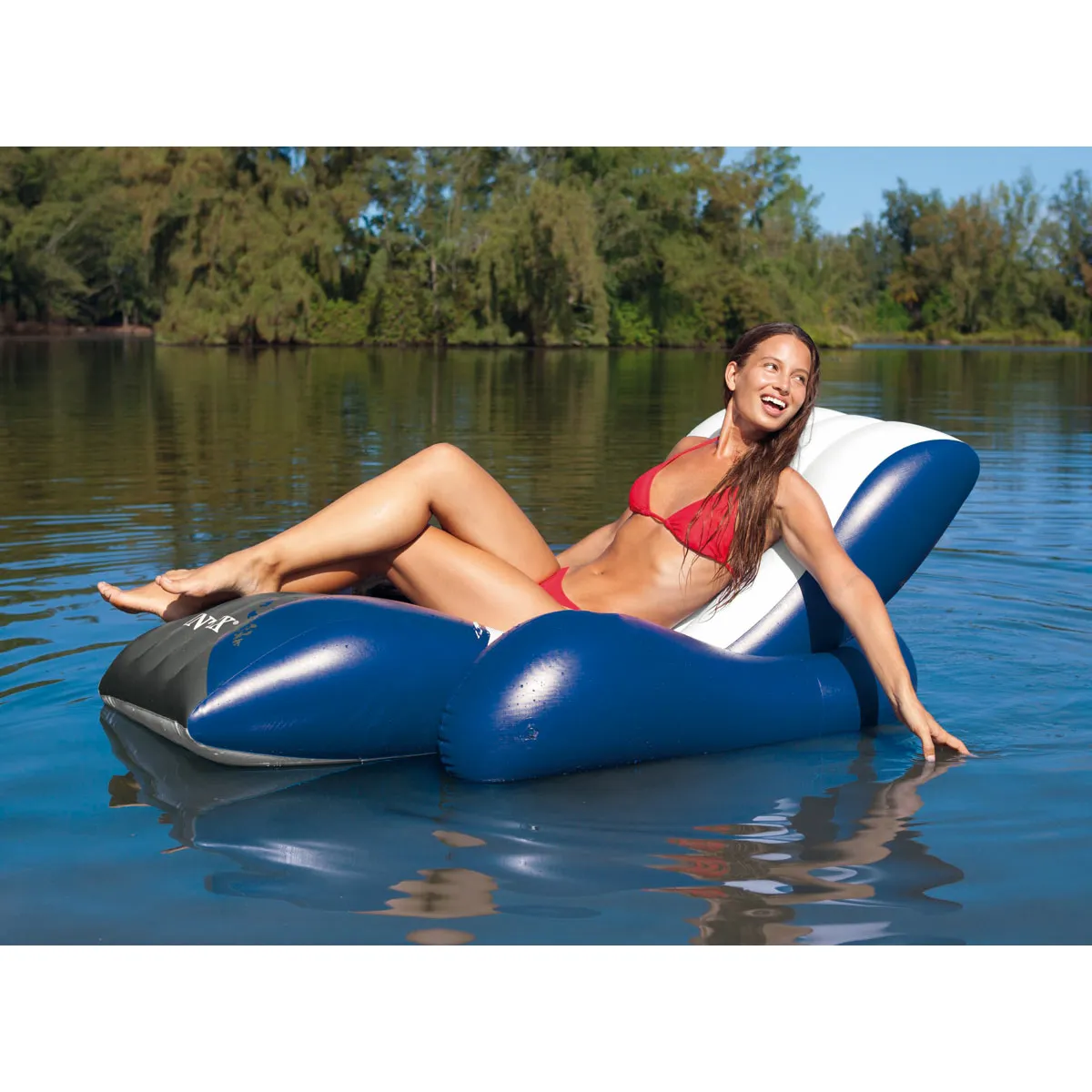 Intex Chaise longue piscine Deluxe Intex Chaise longue piscine Deluxe