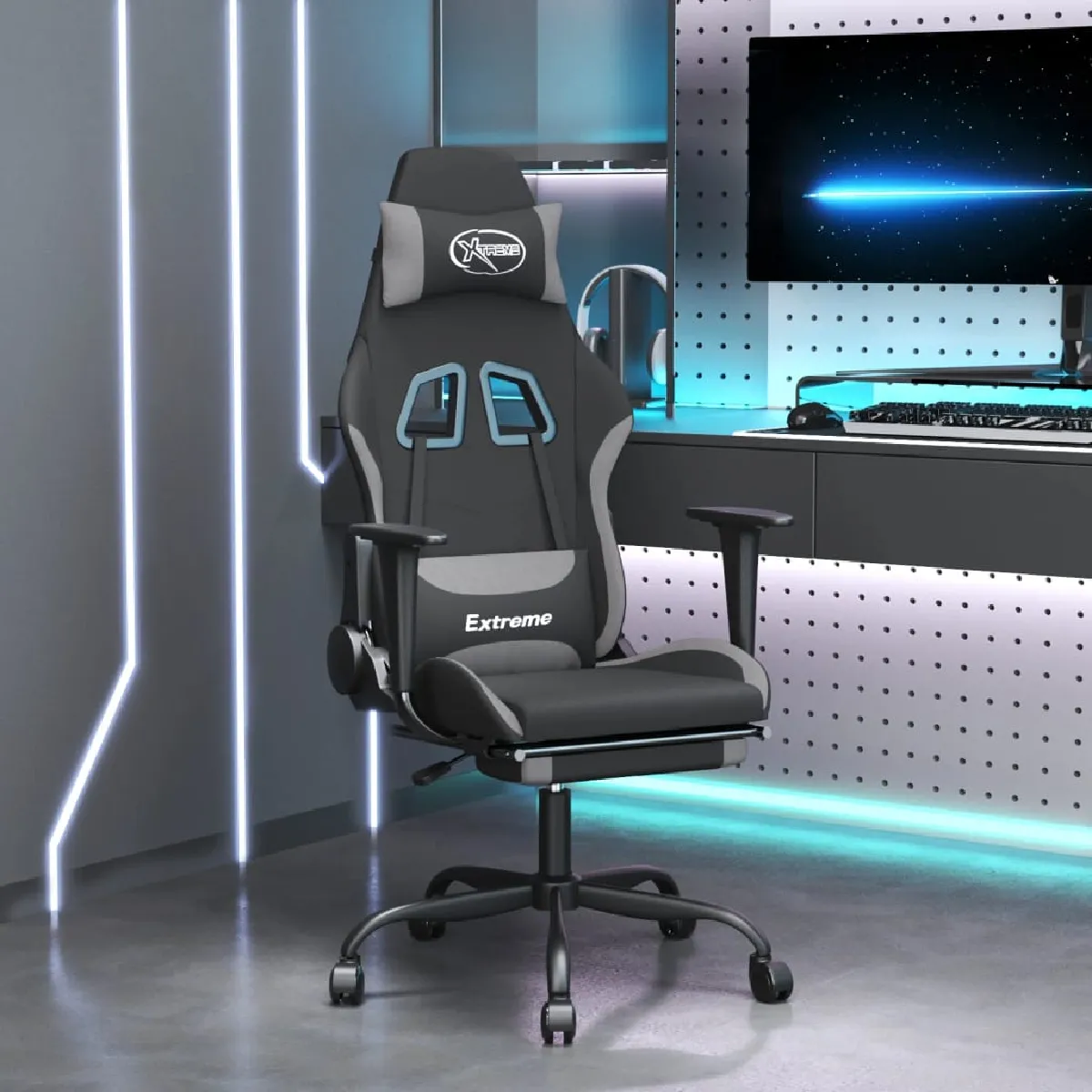 VidaXL Chaise de Jeu et doré - vue 9