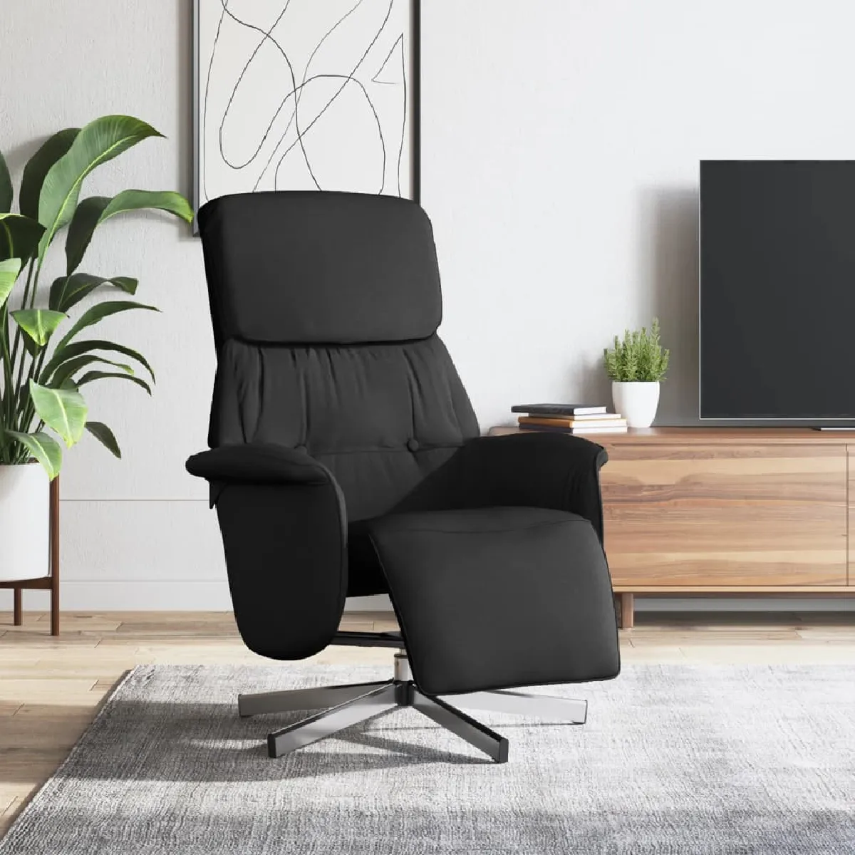 vidaXL Fauteuil Inclinable avec Repose Pieds - vue 4