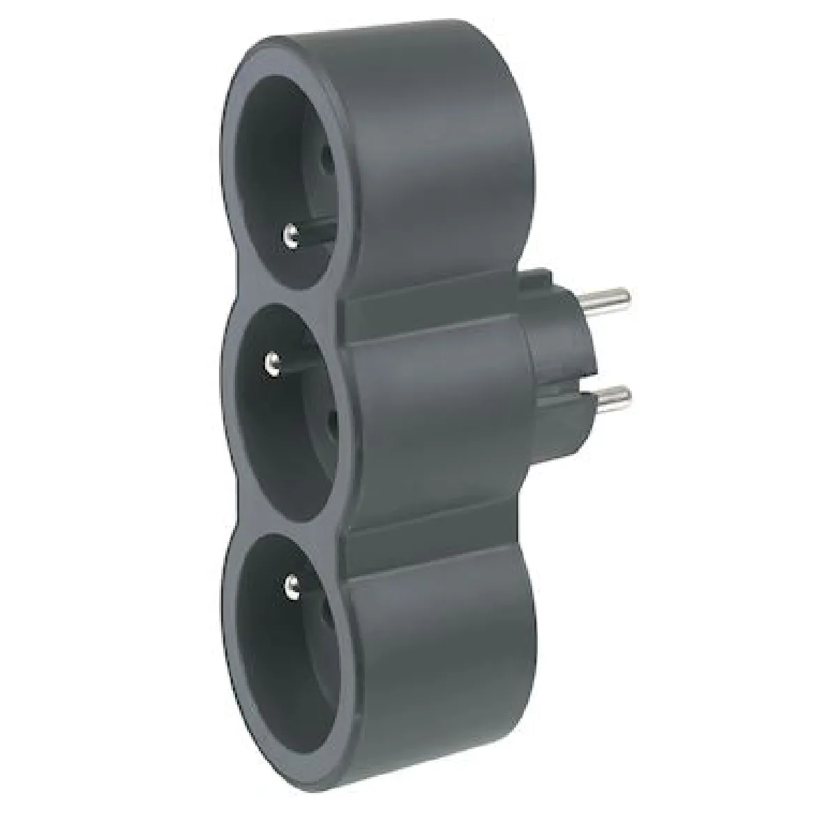 HELMO Splitter 3x2P+Z avant noir/graphite 049434 - Image 3