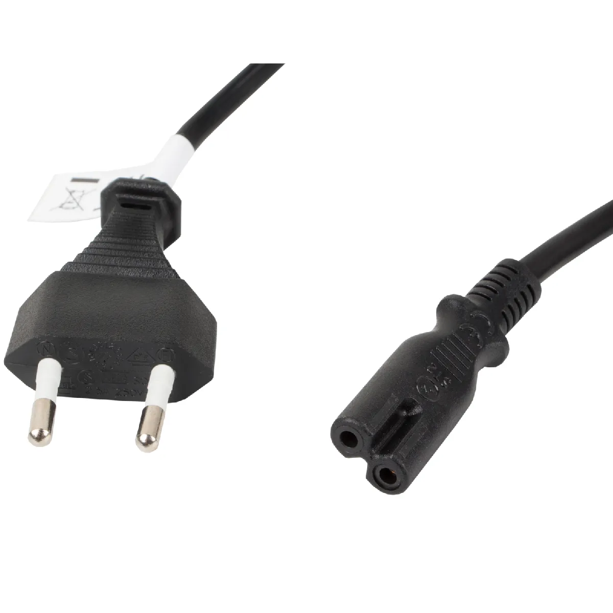 Lanberg Câble D’alimentation Schuko Vers Iec 320 C7 - 3 M