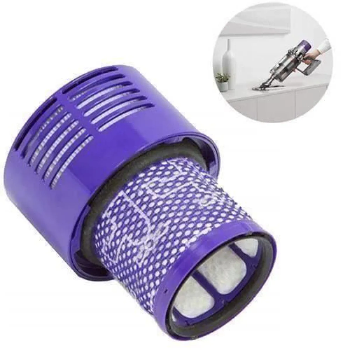 Allotech Filtre Hepa Pour Aspirateur Dyson V10