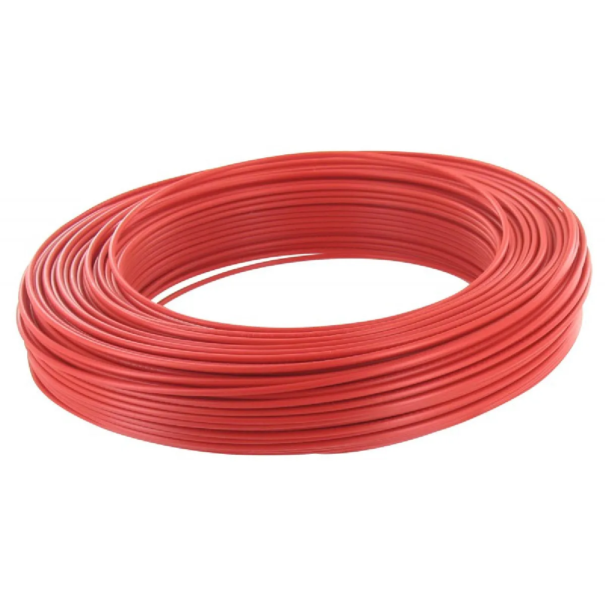 Fils & Cables Rouge Câble H07v-U Rigide