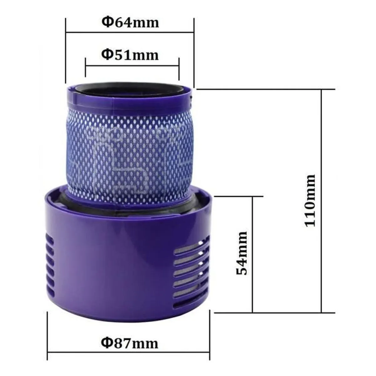 Non Communiqué Filtre Allotech Compatible Pour Aspirateur Dyson V10 - Image 3