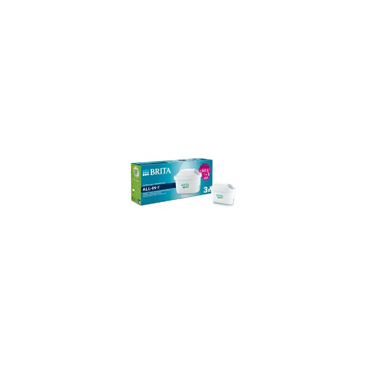 Brita Blanc Pack 3 Filtres À Eau Maxtra Pro-All-In-1 1050414 - Image 3