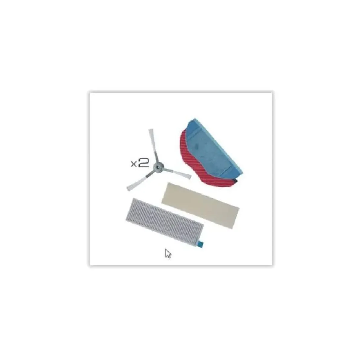 Kit de Filtres Seb ZR792000 – HEPA pour Robot X-Plorer 95