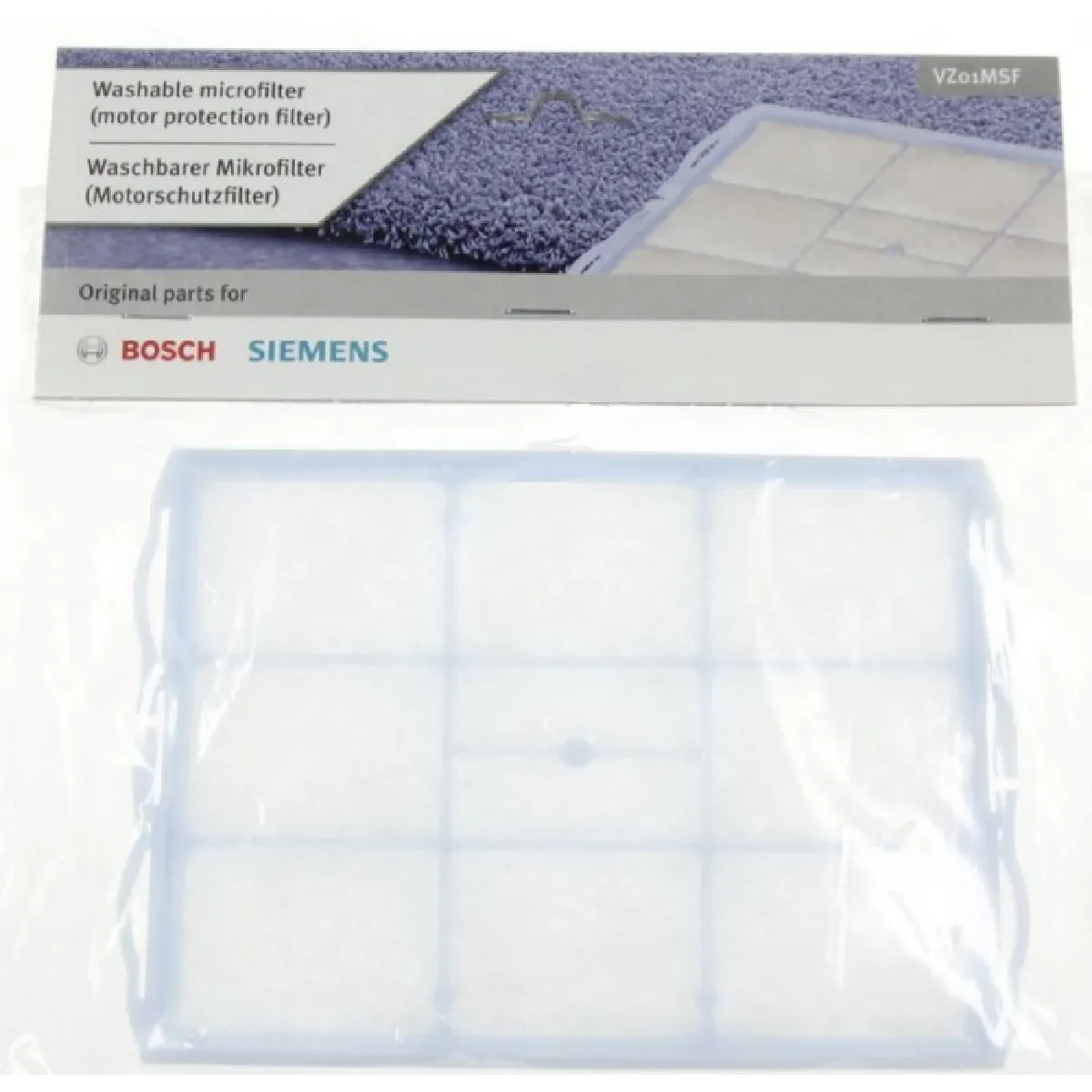 Bosch Filtre moteur pour aspirateur