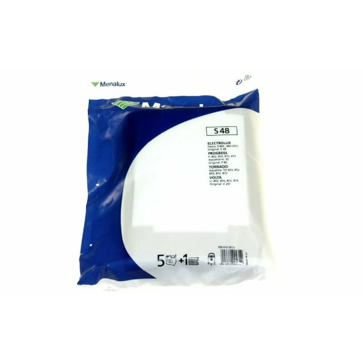 ELECTROLUX Sacs aspirateur 1285p + 1 micro filtre Menalux 900196179