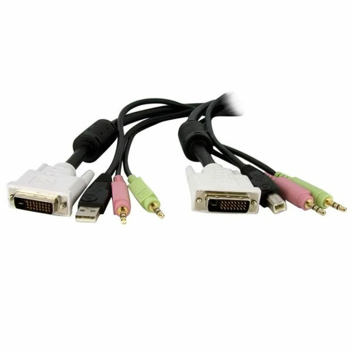 Startech.com Noir Startech Dvid4n1usb6