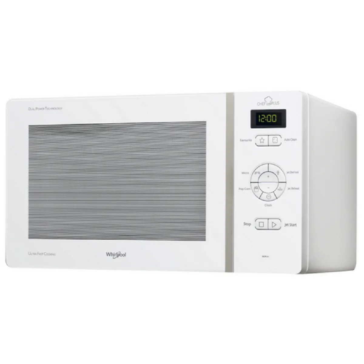 WHIRLPOOL Micro ondes solo 25 litres MCP341WH - vue 2