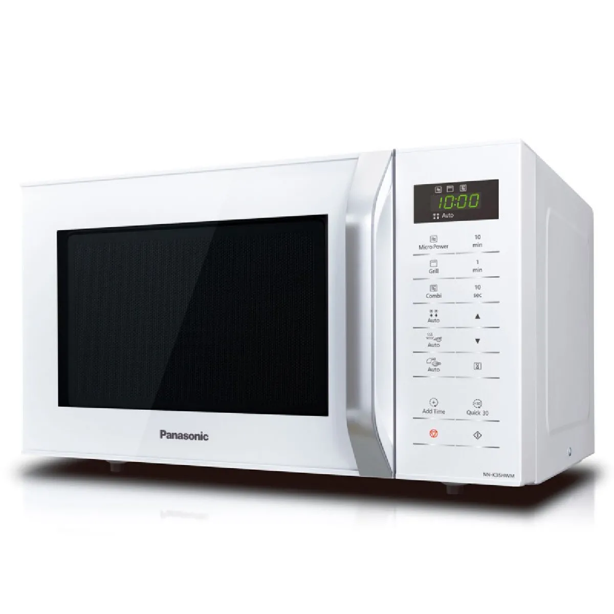 Panasonic NN K35NWMEPG Four à Micro Ondes Gril 24 Litres Puissance de 8 Programmes Automatiques Cuisson combinée