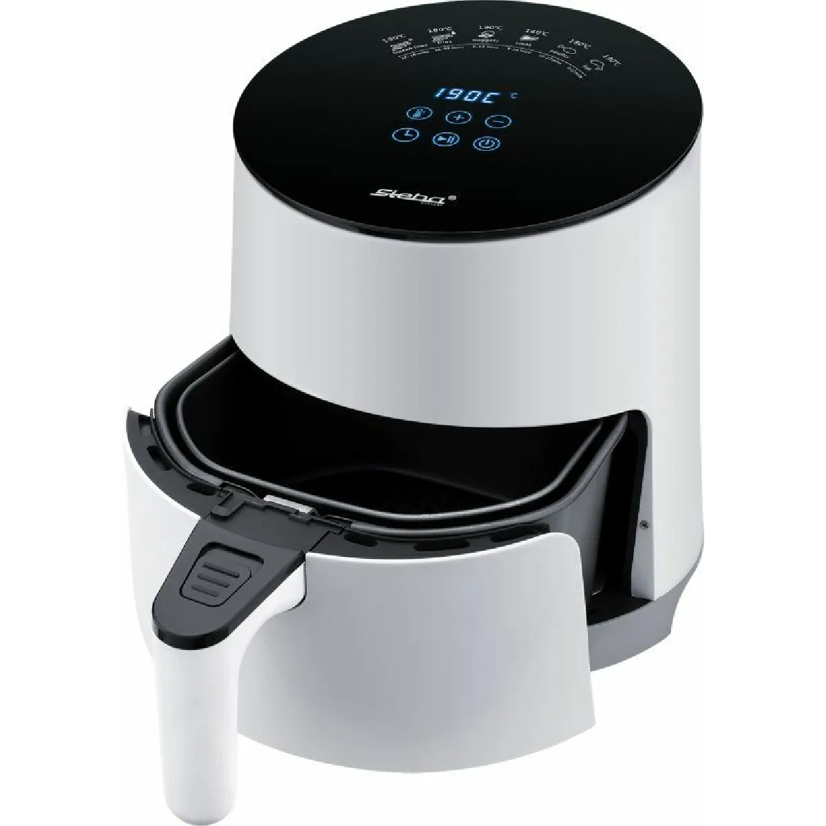 Non Communiqué Blanc/Noir Steba Hf 1000 Friteuse À Air Chaud 1 500 W Fonction Minuteur - Image 4