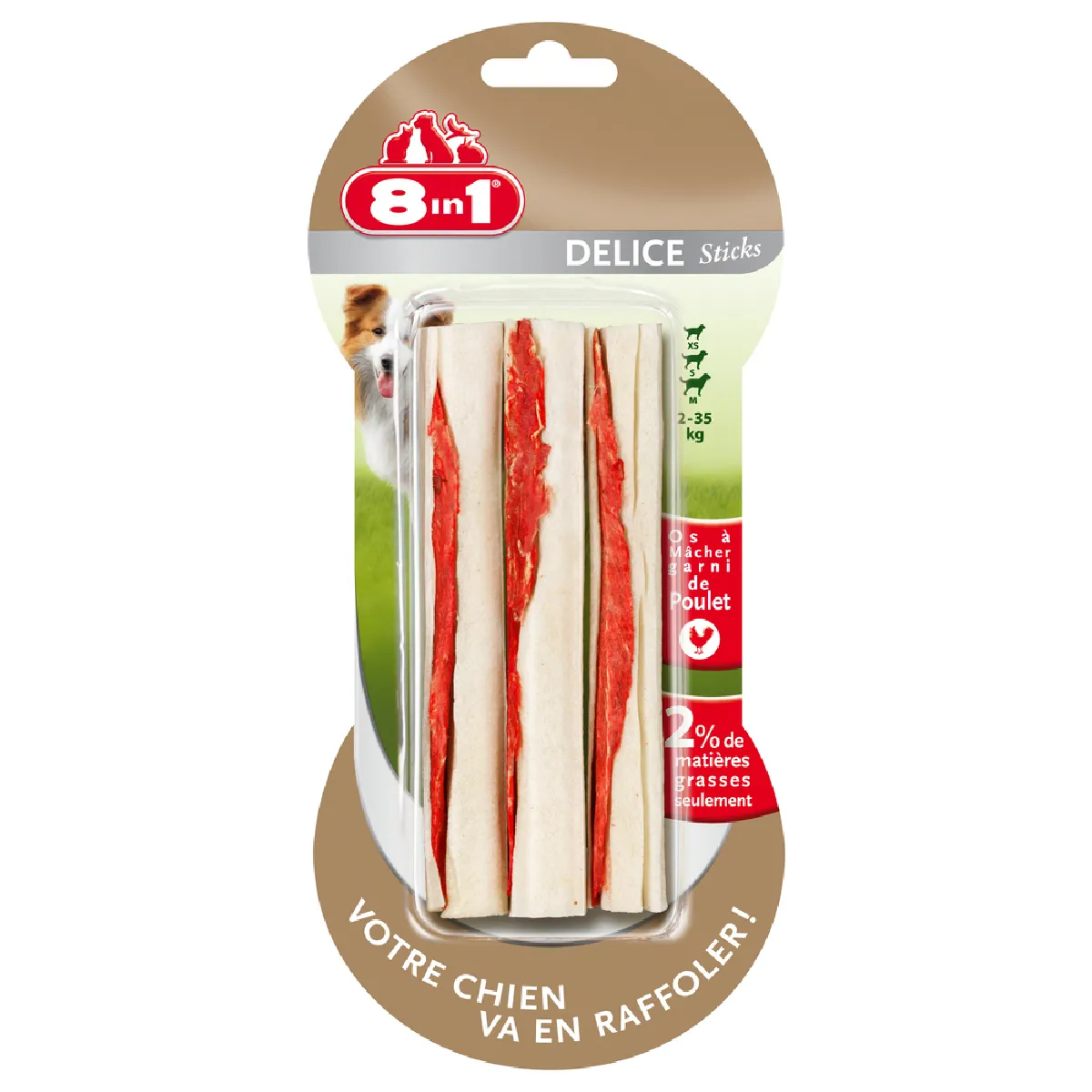 8in1 Os Sticks Poulet Delice 8in1 Os Sticks Poulet Delice
