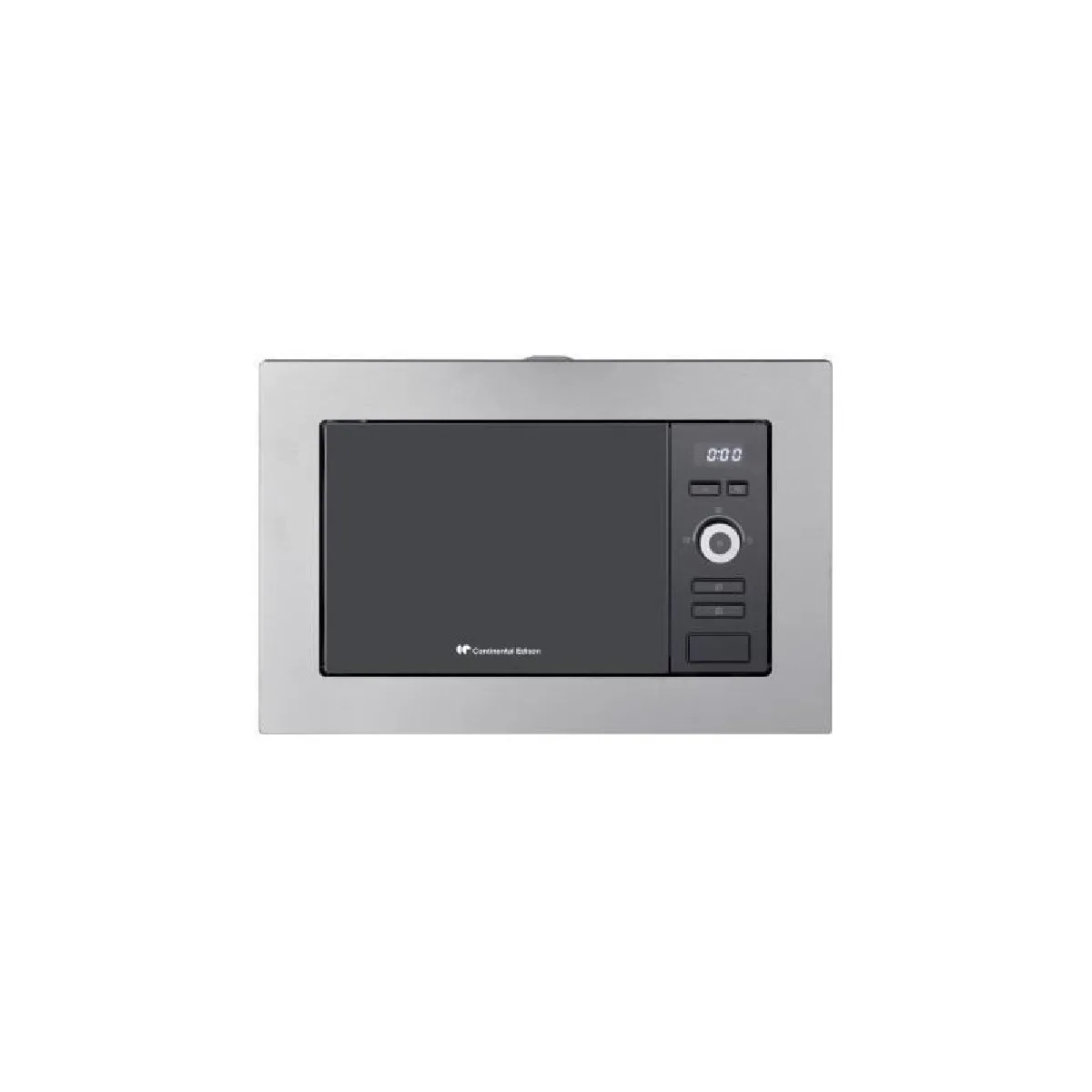 Four micro-ondes encastrable CONTINENTAL EDISON MO20IXES Noir et Inox L59,5 x 38,8 x P34,5 cm 20L - Image 3