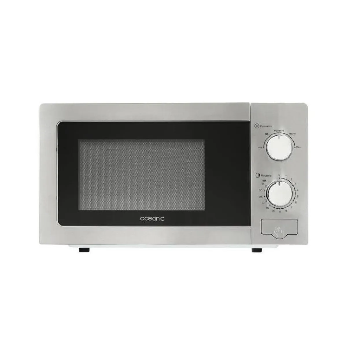 Oceanic - Four Micro-ondes - 20 Litres - 700W - Argent - Image 3