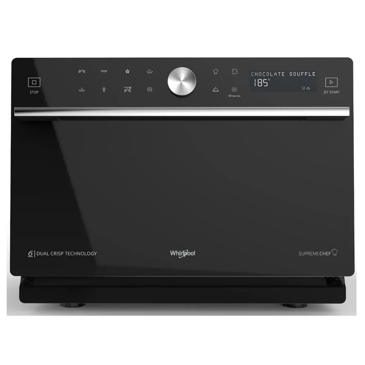 WHIRLPOOL Micro ondes combiné 33 litres MWSC9133SB