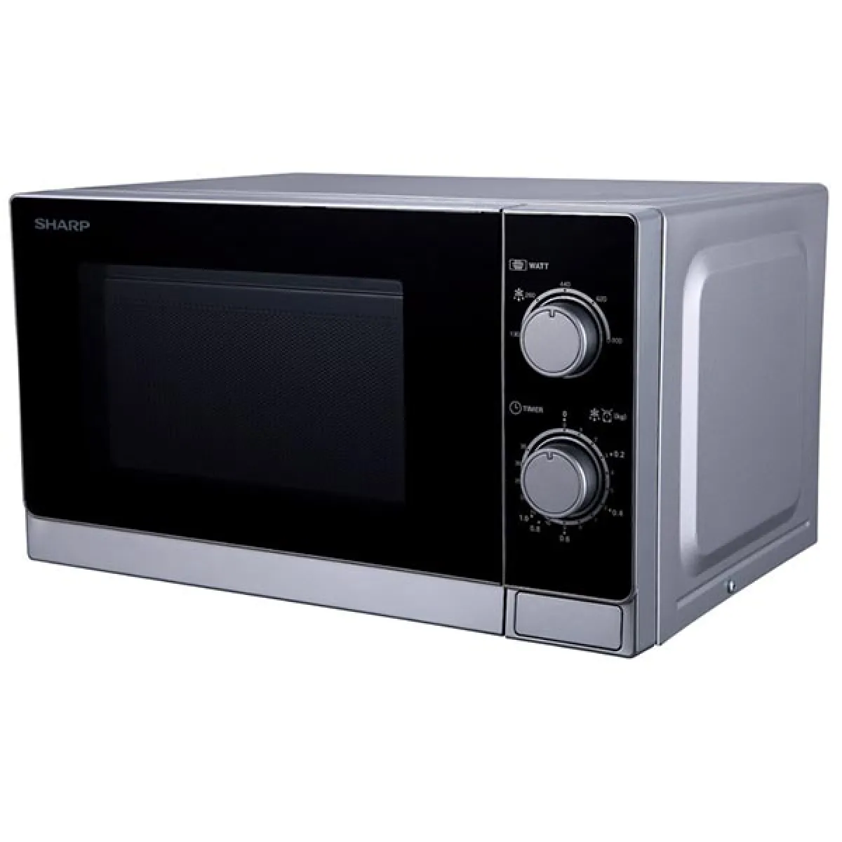 Sharp Four à micro-ondes 20 litres R200INW silver